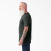 Dickies Cooling Short Sleeve Pocket T-Shirt, Hunter Green Heather, 2T view 3