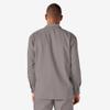 Dickies Long Sleeve Work Shirt, Silver, M view 3