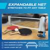 PRO-SPIN Retractable Ping Pong Net 72" Table Tennis Net with Clamps | Portable Ping Pong Net for Any Table | Includes Custom Mesh Storage Bag | Replacement Table Tennis Net Posts view 4