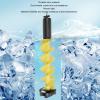 Ice Auger for Ice Fishing,Cordless Nylon Ice Drill Auger with Positioning Drill,Ice Auger Bit for Ice Fishing view 2