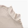 Kindcall Womens Slim Fitted Mock Turtleneck Tops Long Sleeve Lightweight Base Layer Shirts (Beige1, Medium) view 4