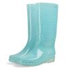 ZYJGXYgzq Rubber Boots,Garden Rain Boots, High-Top Women Rain Boots Non-Slip Waterproof Rain Shoes Print Tall Female Casual Water Bottes Fashion Woman Rain Galoshes(Size:6.5) view 1