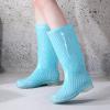 ZYJGXYgzq Rubber Boots,Garden Rain Boots, High-Top Women Rain Boots Non-Slip Waterproof Rain Shoes Print Tall Female Casual Water Bottes Fashion Woman Rain Galoshes(Size:6.5) view 3