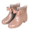 ZYJGXYgzq Rubber Boots,Garden Rain Boots, Women's Rain Boots Platform Butterfly Rain Boots Waterproof Women's Shoes(Size:7.5)