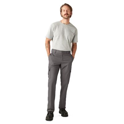 Dickies Flex Regular Fit Cargo Pants, Gravel Gray, 42 30