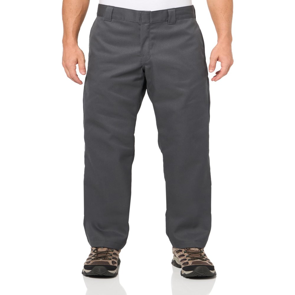 Dickies 873 Slim Fit Work Pants, Charcoal, 30 30