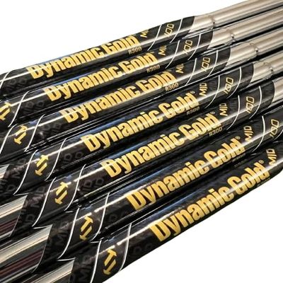 True Temper Dynamic Gold MID Spin 100g Iron Shaft .355" Taper Tip 4-PW (R300)