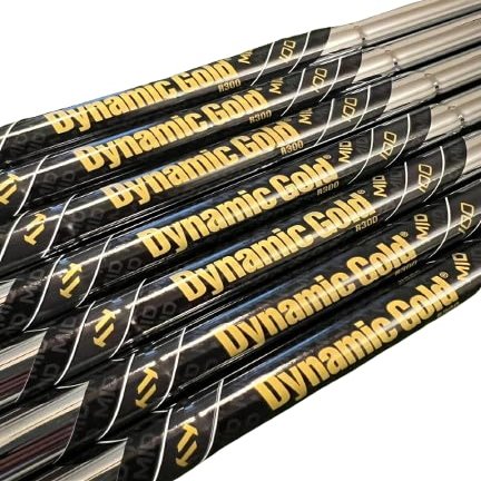 True Temper Dynamic Gold MID Spin 100g Iron Shaft .355" Taper Tip 4-PW (R300)