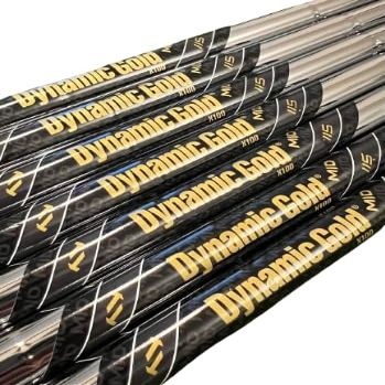 True Temper Dynamic Gold MID Spin 115g Iron Shaft .355" Taper Tip 4-PW (X100)