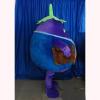 Performance Eggplant Daddy Mascot Costume Halloween Christmas Fancy Party Dress Vegetable Cartoon Character Suit Unisex Adults Outfit view 2