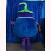 Performance Eggplant Daddy Mascot Costume Halloween Christmas Fancy Party Dress Vegetable Cartoon Character Suit Unisex Adults Outfit view 3