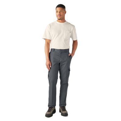 Dickies Flex Regular Fit Cargo Pants, Charcoal, 32 32