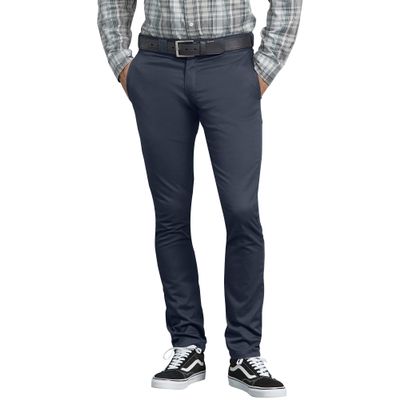 Dickies Skinny Fit Work Pants, Black, 36 32