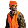 Klarny Outdoors Blaze Camo Orange Hunting Vest with Buckle - High-Visibility Ultra-Quiet | Waterproof Deer & Bow Hunting Gear Game Vest, Size XL view 1