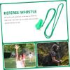 Yardwe 4pcs Loud Emergency Whistle with Lanyard Multi-Function Referee Whistle for and Outdoor Activities Durable and Easy to Carry view 3