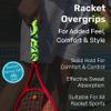 Get A Grip - Custom Tennis Racket Grip Tape - Anti-Slip/Quick-Drying Tennis Overgrips - Precut Badminton Racket Grip with Finishing Tape (The Flow, 1 Grip) view 3