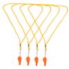 Sosoport 4pcs Whistle Lanyard Multipurpose Plastic Whistle for Sports Lanyard for Referee Teacher view 1