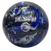 ELITE Star Polyester Bowling Ball - Customizable with Basic Drilling & Engraving Options - Great for Spare Shooting, League, Straight Bowlers - Beginner Entry Level (Blue/Black/Silver Pearl, 13 lbs) view 1