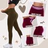 Active Club 6-Pack Fleece Lined Leggings for Women Tummy Control, High-Waisted Women Legging Wide Waistband and Fleece Lining(Bright 2X/3X) view 3