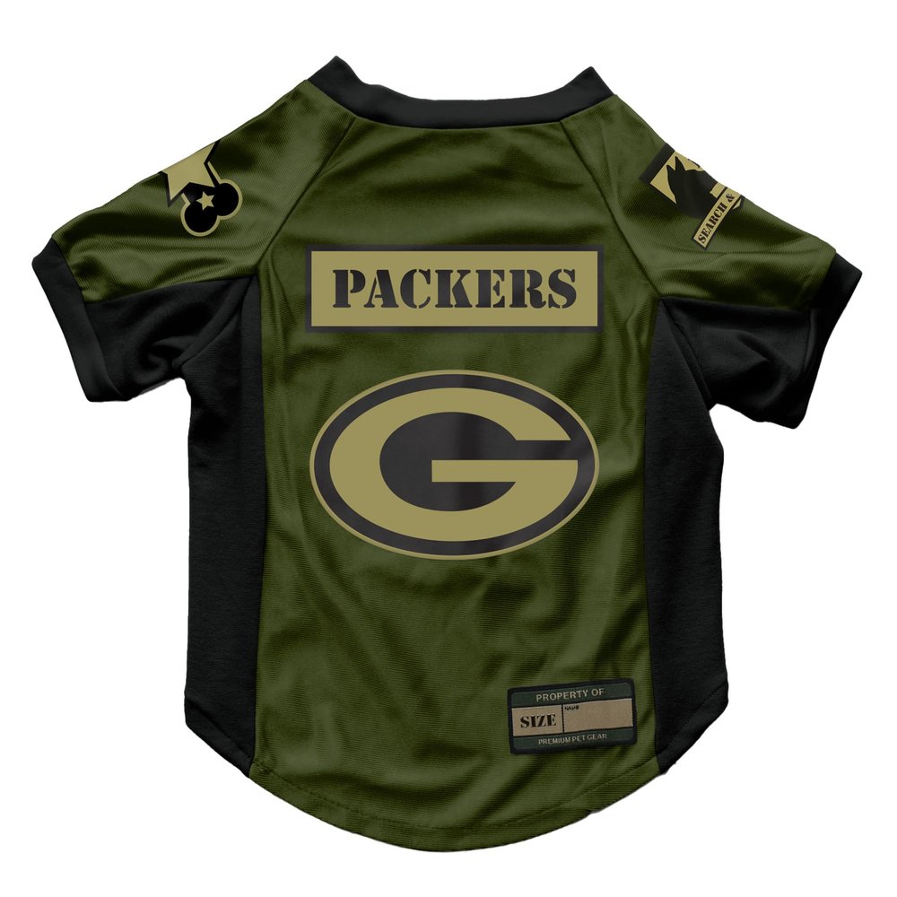Littlearth NFL Valor Pet Stretch Jersey Green Bay Packers