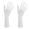 Framendino, 2 Pack White Mannequin Hand Model Stand Female Jewelry Display Organizer Support for Ring Watch Medium (Right Hand Only) view 1
