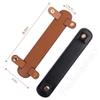 Framendino, 2 Pack Replacement Shoulder Strap Pad Adjustable Detachable Leather Cover for Cross Body Bag view 2