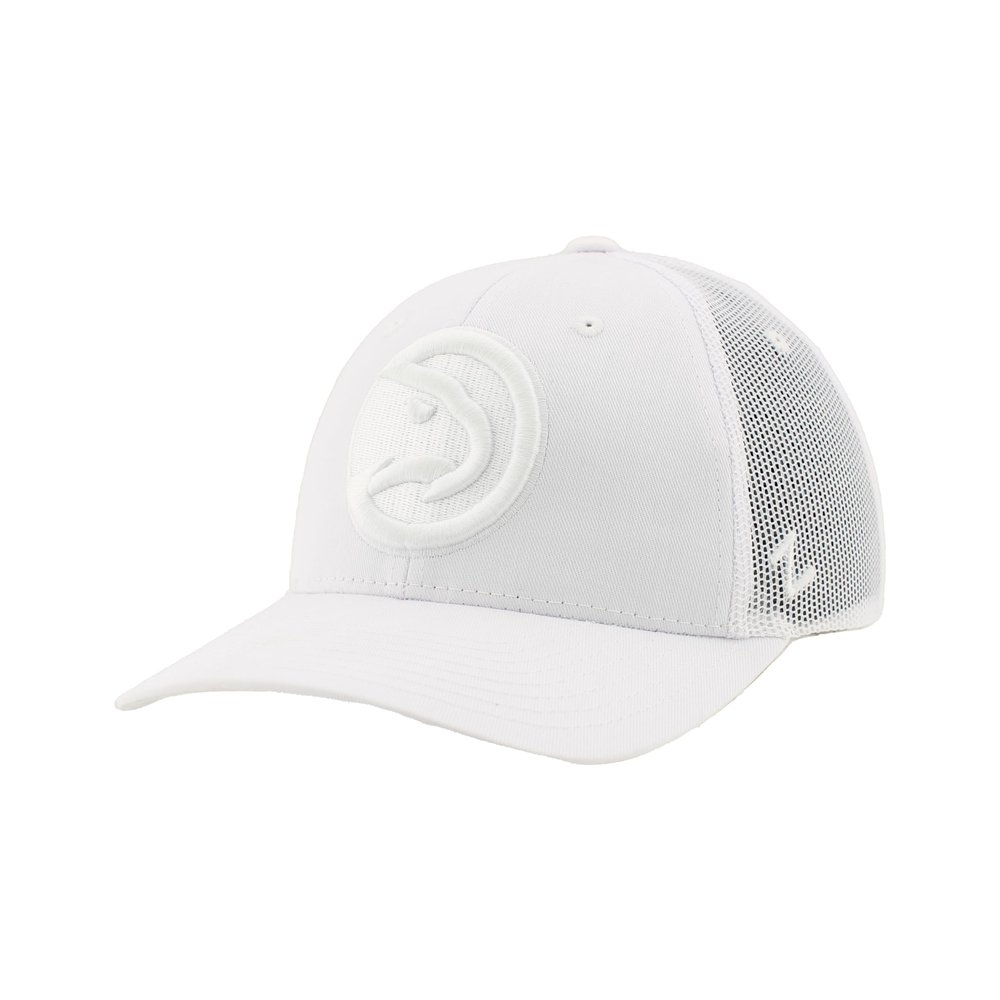 Atlanta Hawks NBA Officially Licensed Adjustable Snapback Hat Dakota Echo White