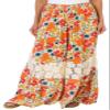 Angie Women's Wide Leg Pants with Self Tie at Waist view 3