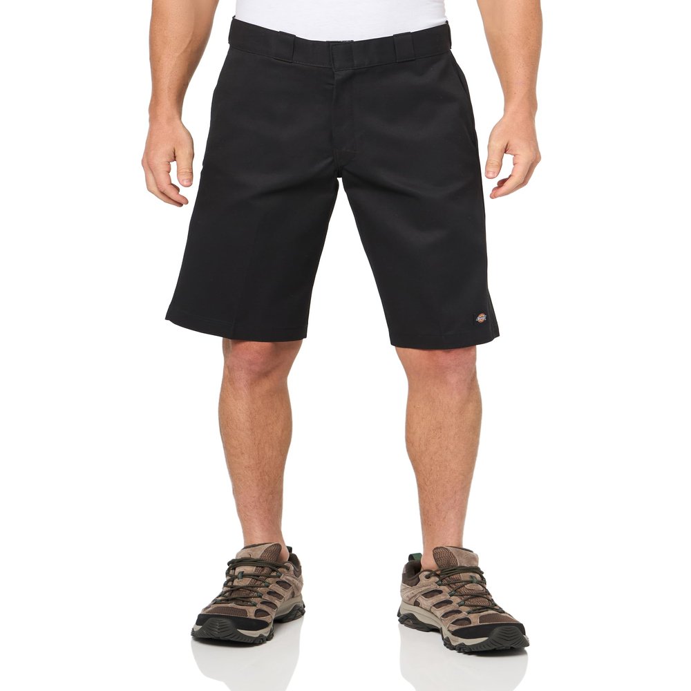 Dickies Relaxed Fit Multi-Use Pocket Work Shorts, 13", Black, 34
