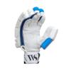 Whitedot Falcon 1.0 White White Cricket Batting Gloves - for Professional Players - Youth Right Hand view 4