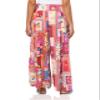 Angie Women's Smocked Waist Tiered Wide Leg Pant view 2