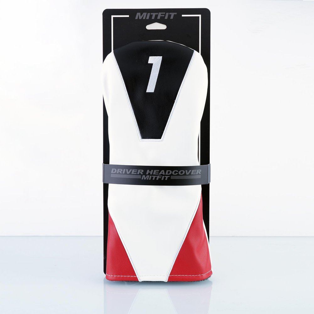 Single Driver Headcover, Easy Slip-On Easy-Off Golf Club Headcover, Fleece Lined Interior, Water Resistant and Durable Shell, Individual Retail Sport Pack, (Driver)