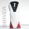 Single Driver Headcover, Easy Slip-On Easy-Off Golf Club Headcover, Fleece Lined Interior, Water Resistant and Durable Shell, Individual Retail Sport Pack, (Driver) view 2