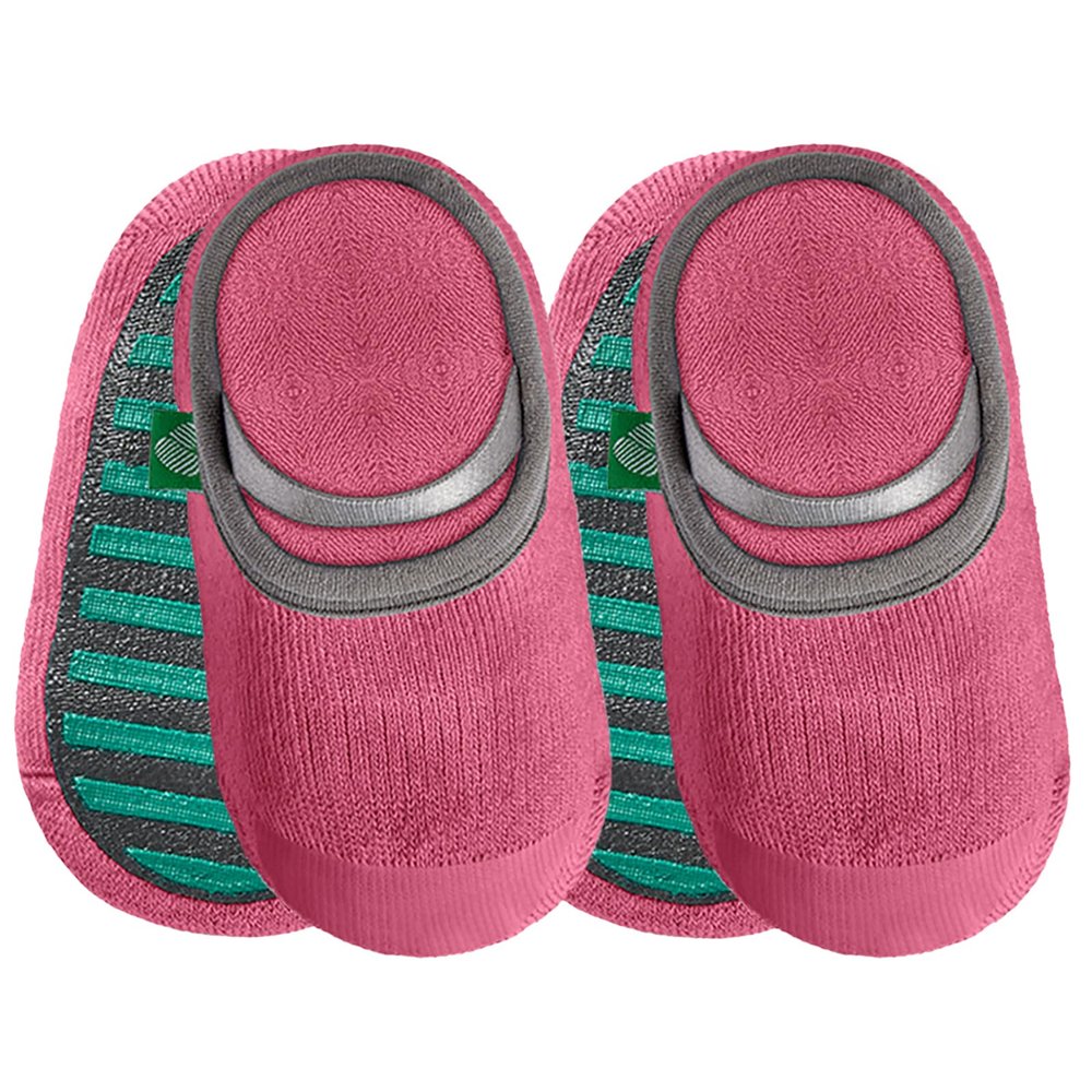 BabyShocks Real Grip That Wont Slip 2-Pack Toddler Non-Slip Grip Socks with Full Grip Sole & Stay-On Fit (1236 Months)