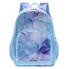 Dafelile Clear Backpack for Girls Heavy Duty Transparent See Through Backpacks for School Large Capacity Blue Marbles Stadium Approved Clear Bookbag for Boys view 1