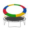 SUOGROLI Trampoline Replacement Safety Pad 6FT,8FT,10FT,12FT,13FT,14FT,15FT,16FT Waterproof Trampoline Accessories, Easy Assembly,8FT,Multi-Colored view 1