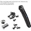 UPFIST 1 Full Set Scales Handle Screws Fits for Osborne 940, Custom CNC Titanium Screw Set DIY Replacement Accessories(Black) view 2
