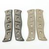 Echeson 1 Pair Custom Micarta Handle with 5 Sets Screws Fits for Fixed Adamas 375, Scales Handle Patch DIY Replacement(Color:Light Brown) view 4