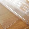 Wipeable PVC Waterproof Table Protector 0.06 Inches,Transparent Non Slip Writing Mat,Waterproof Laptop Pad,Easy Clean,for Home,Office,Children's Painting Table,31''x47'',62''x78'',70''x70''(Size:27'' view 3