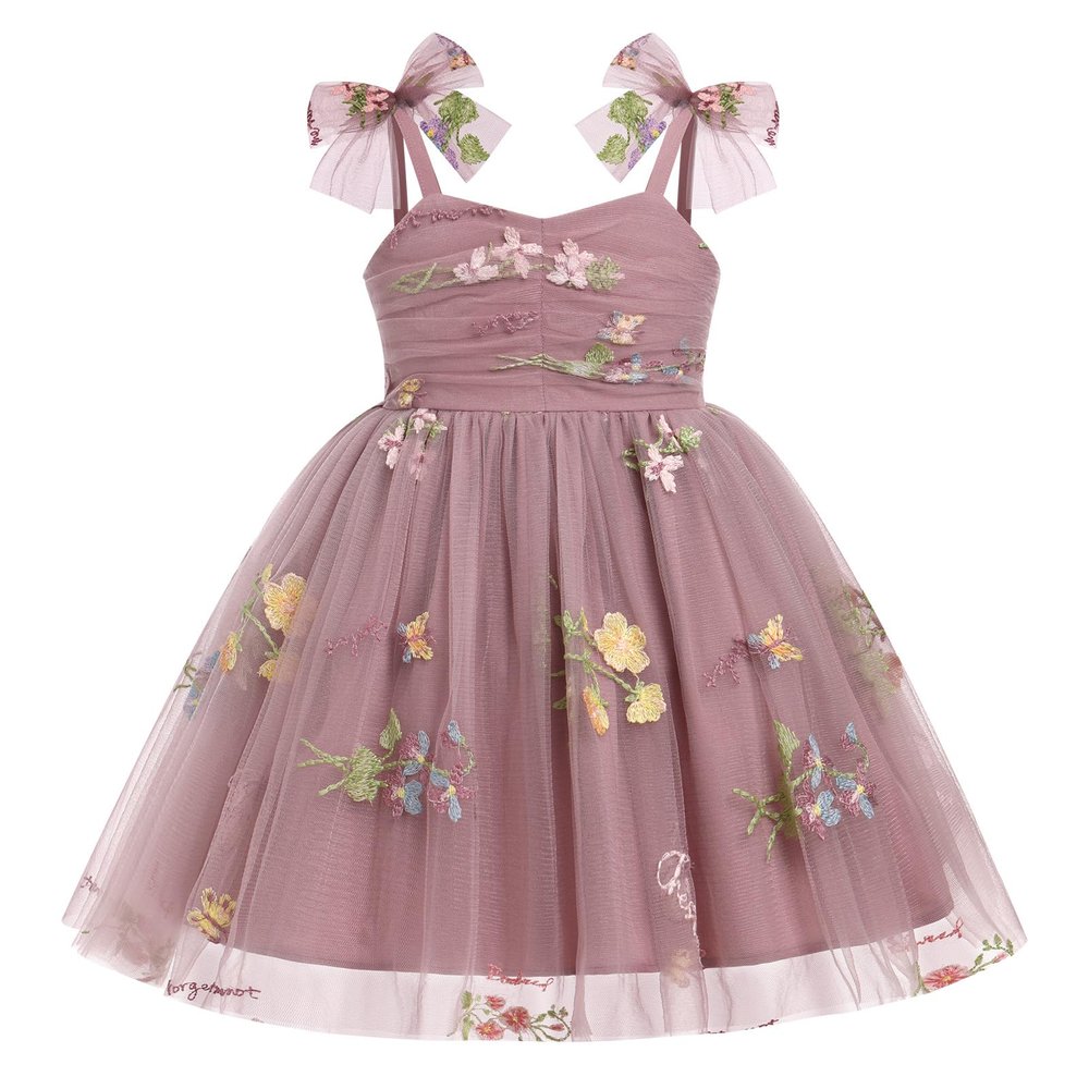 ABEWIP Toddler Baby Girls Tutu Dress Summer Sleeveless Princess Birthday Dresses Sequin Ruffle Tulle Sundress Brown 12-18M