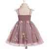ABEWIP Toddler Baby Girls Tutu Dress Summer Sleeveless Princess Birthday Dresses Sequin Ruffle Tulle Sundress Brown 12-18M view 4