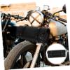 Toddmomy Convenient Bike Rack Bag for Mountain Biking Retro Design Bike Storage Pouch Integrated Tool Compartment for Outdoor Cycling Accessories view 2
