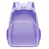 Dafelile Clear Backpack for Girls Heavy Duty TPU Transparent Bookbag Large Capacity Purple School Backpacks for Concert Work Sport Travel view 1