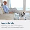 PhysioPedal Arm & Leg Pedal Exerciser Dual Mode Pedals with 8 Speeds & 8 Resistance Levels, LED Display & Magnetic Remote Low-Impact Exercise for Joint Mobility, Circulation & Active Recovery view 2