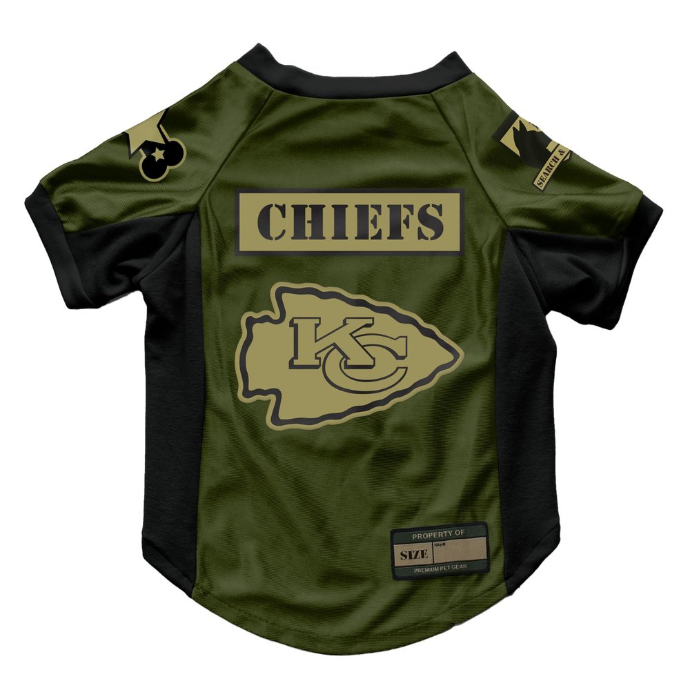 Littlearth NFL Valor Pet Stretch Jersey Kansas City Chiefs