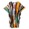 EDOLYNSA Turkish Caftan Loungewear for Women Plus Size Ethnic Print Kaftan Robe Maternity Dress Long moomoo House Dress view 4