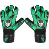 Soccer Goalkeeper Gloves Extreme Strong Control and Grip with Finger Protection High Performance Pro-Level Goalie Glove Anti-Slip Latex Palm Breathable comfortable for Kids Youth Adult (Green, 10) view 2
