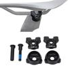 Bike Seat Clamp, Stainless Steel Seat Post Clamp for Carbon Saddle Rails, 7x9mm Bike Seat Clamp with Screws, Fit for Road Mountain Bicycle Accessories view 4