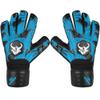 Soccer Goalkeeper Gloves Extreme Strong Control and Grip with Finger Protection High Performance Pro-Level Goalie Glove Anti-Slip Latex Palm Breathable comfortable for Kids Youth Adult (Blue, 6) view 2