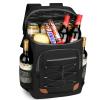 Backpack Cooler Insulated Leak Proof for Men Women 36 Cans Soft Cooler Backpack Insulated Waterproof Large Capacity Coolers Bag Portable for Lunch Camping Travel Picnic Hiking Black view 1